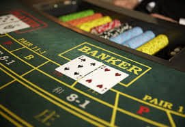 Live casino table with multiple camera angles and dealer